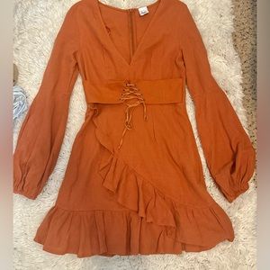 Selfie LESLIE LONG SLEEVES MINI DRESS M